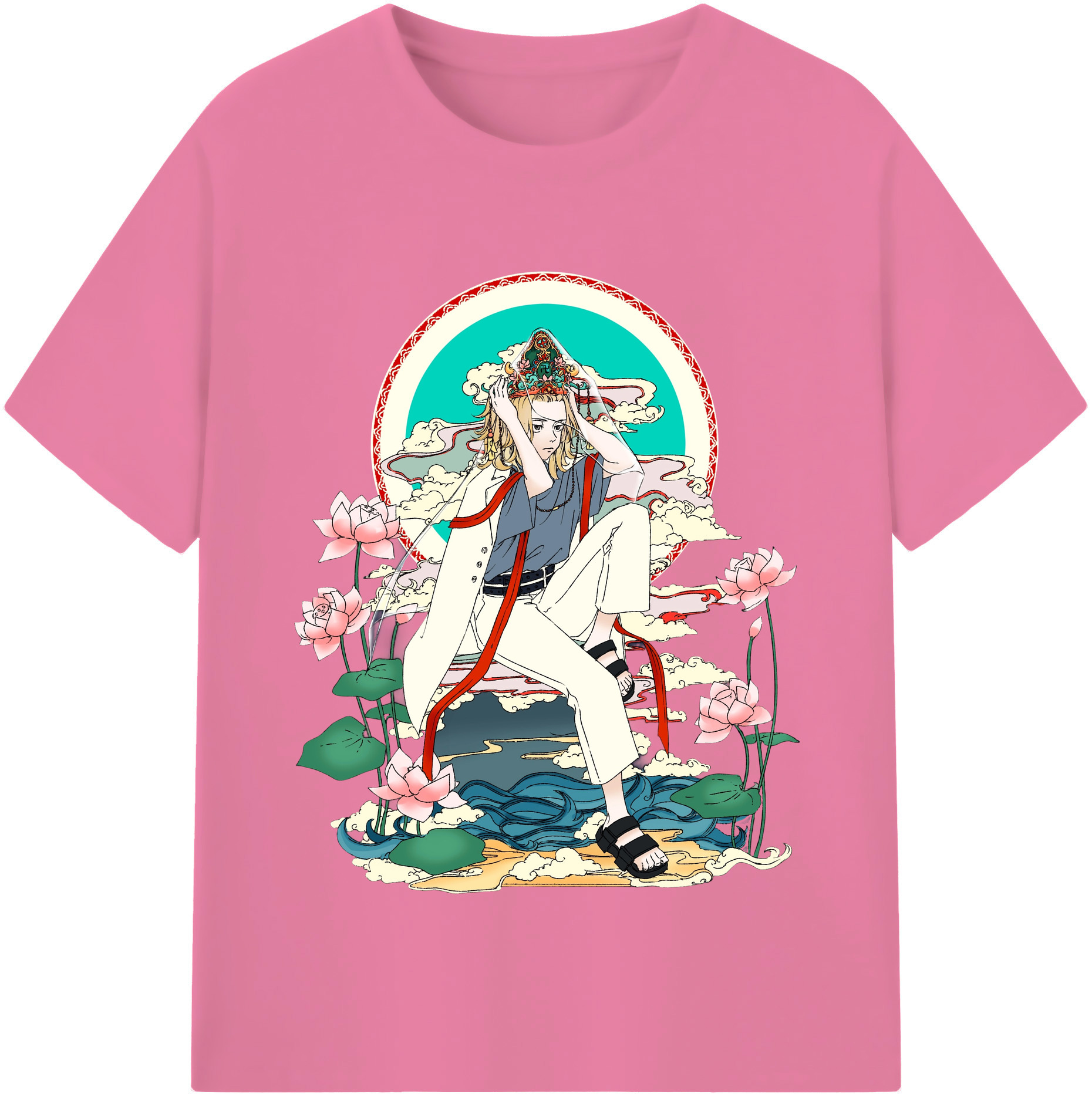 （画像用） 東京リベンジャーズ Tokyo Revengers 綿100％半袖Tシャツ（フロントプリント）